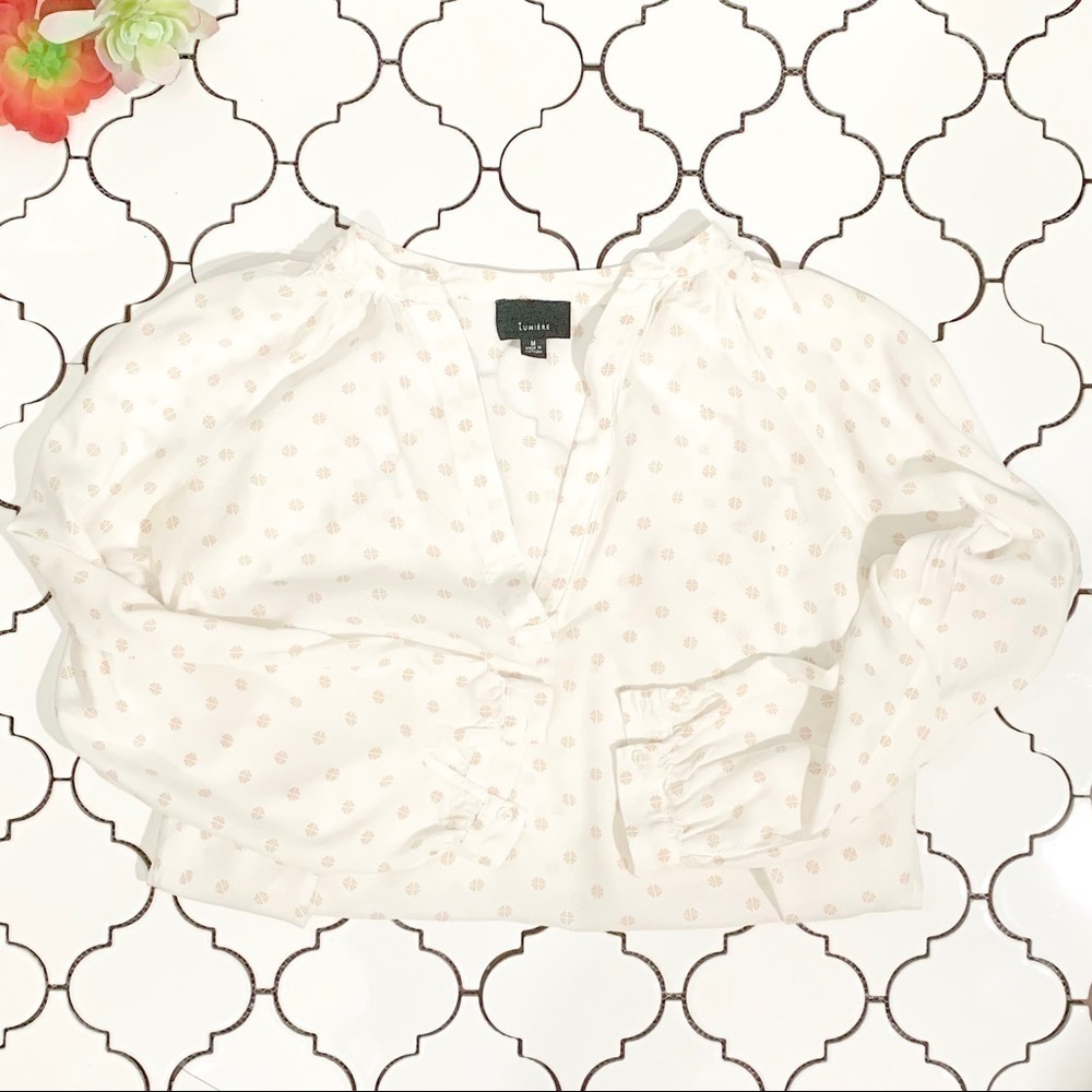 Lumiere Off-white Top